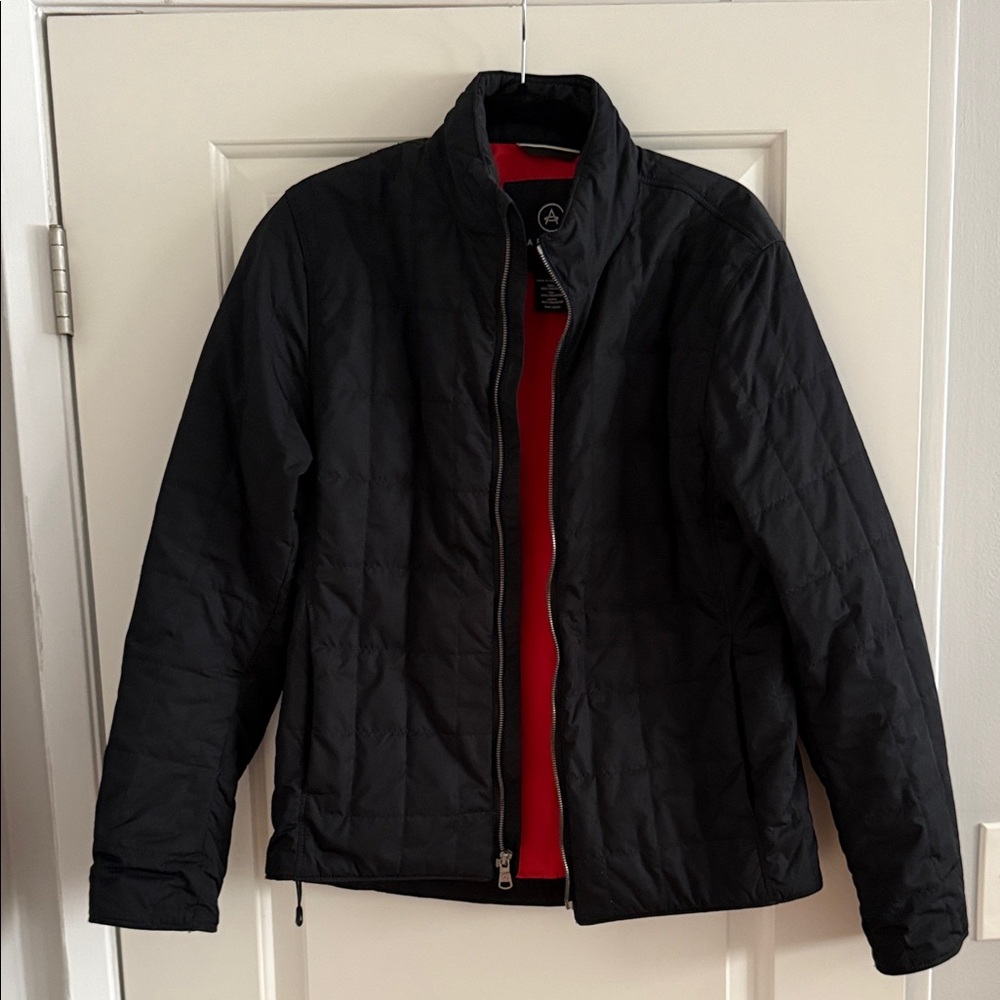 Aether Alto Black Quilted Insulated Jacket, Size 1 Small